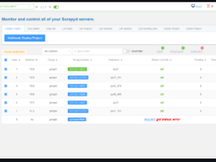 ScrapydWeb Screenshot 1