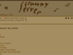 Scrawnyserver 0.2b web interface