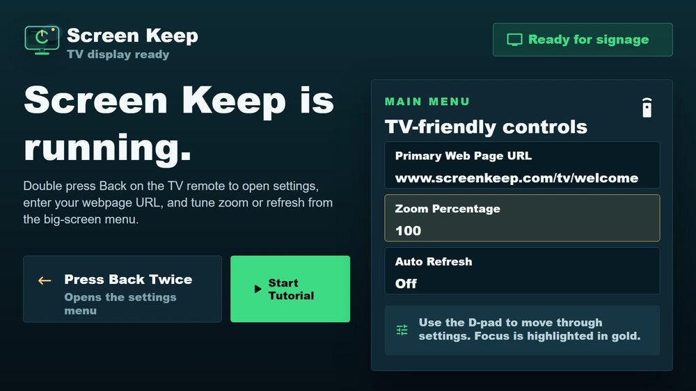 Screen Keep Screenshot 1