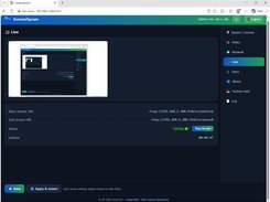 Live Stream - Web Panel