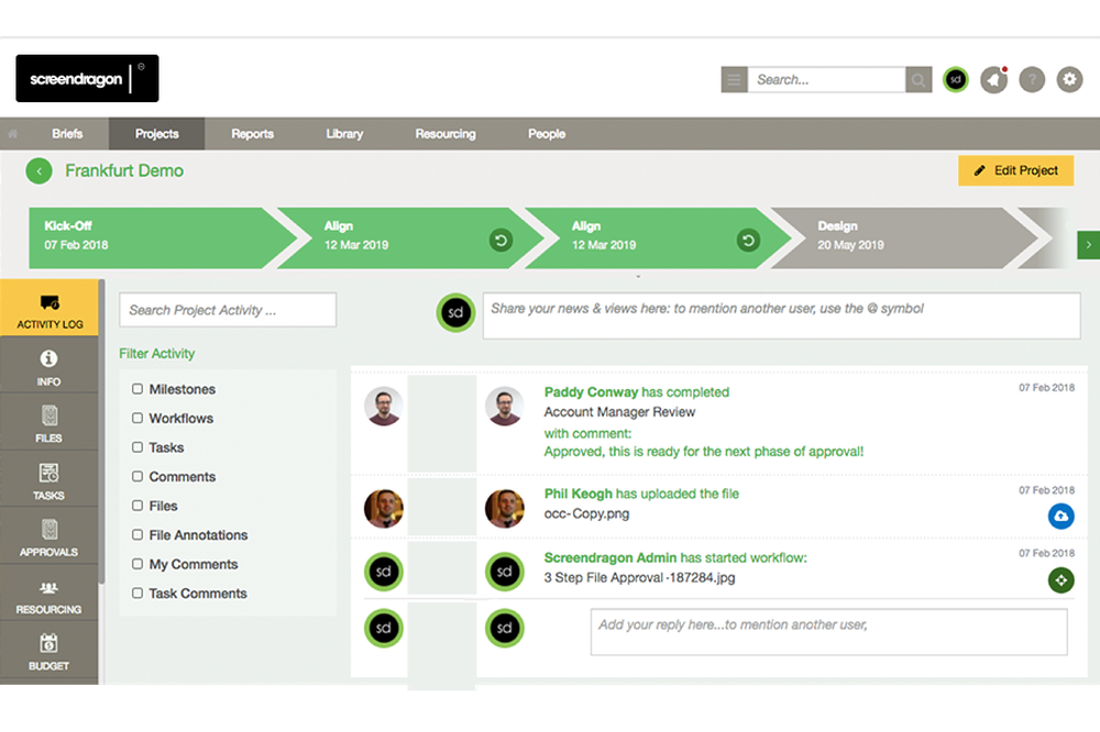 Project Management View