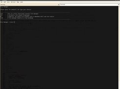 Sample of the Installation Script