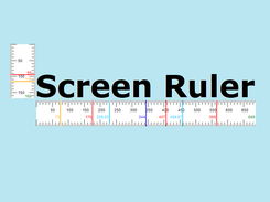 Precise measuring of screen text