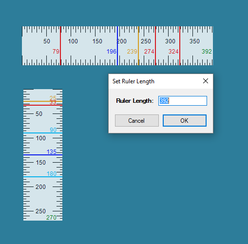 Ruler to scale on screen deals