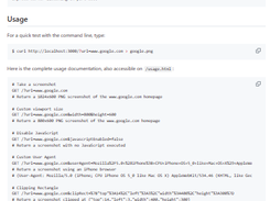 Screenshot as a Service Screenshot 1