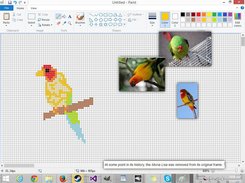 Float images as references when drawing