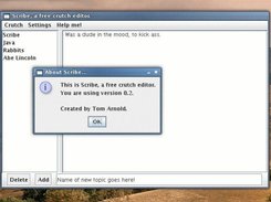 Version 0.3, main gui and about screen.