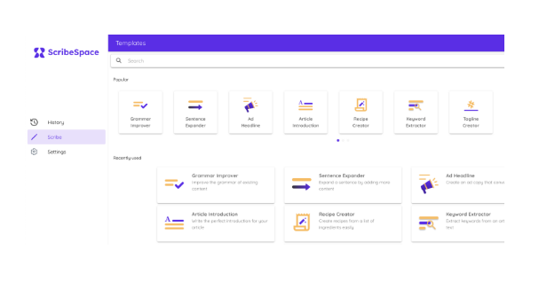 Scribespace Screenshot 2