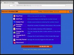 Scriobai CMS Screenshot 6