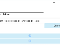 Settings Window