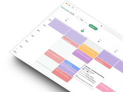 Bookings calendar