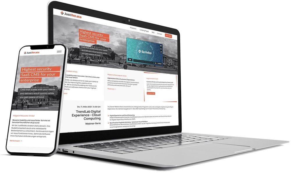 Scrivito is an Omnichannel CMS