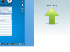 ASCOOS CMS Block: Scroll to top Screenshot 1