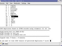 scrubcsv.sh input.csv (no parameters)