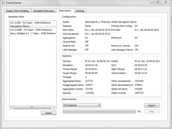 Simulator - test data export