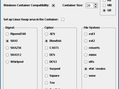 ScramDisk Container Creation -> Properties Dialog [v2.0]
