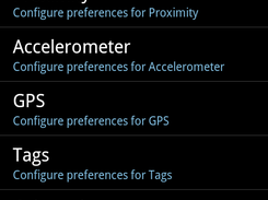 Sensor Configuration