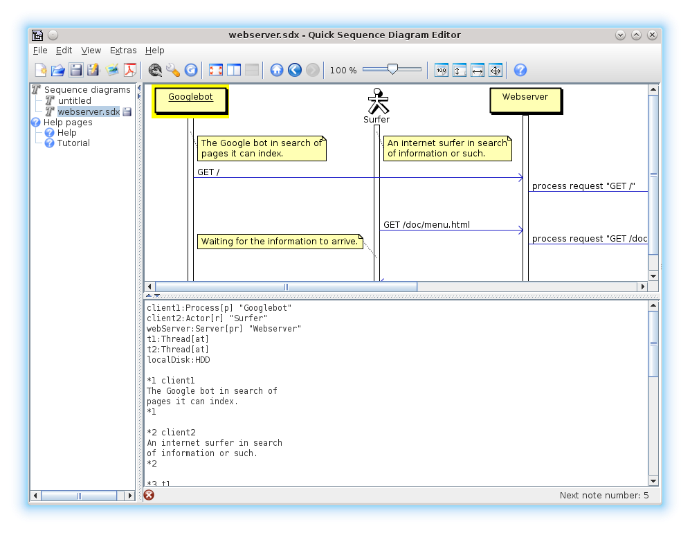 Free Sequence Diagram Editor Online