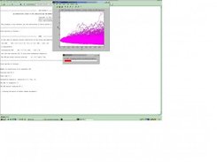 an Ito SDE: simulation of 500 trajectories