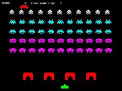 SDL Space Invaders Screenshot 1