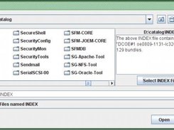 The modified interface for selecting INDEX file from media.