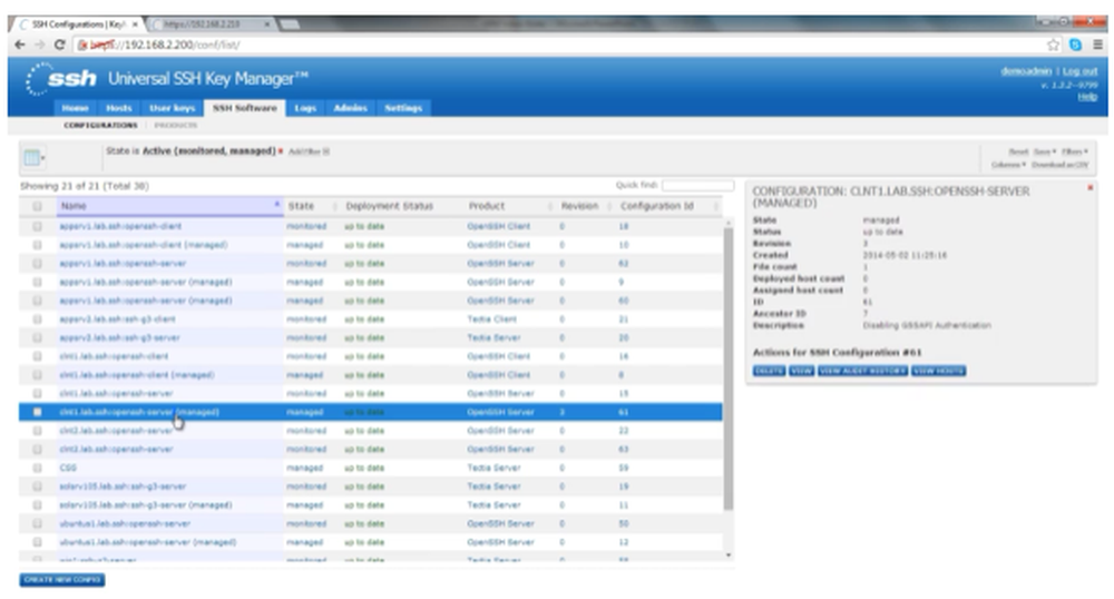 UKM Universal SSH Key Manager Screenshot 1