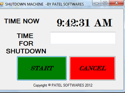 shutdown timer for windows Screenshot 1