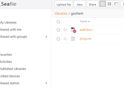 Seafile Screenshot 2