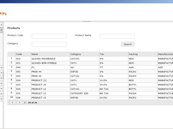 Product list