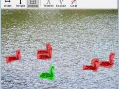 Annotating the image to tell the system what is important.