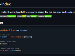 Search-Index Screenshot 1