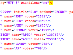 XML dataset (import/export)