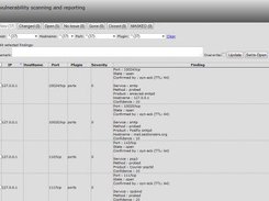 Workspace with two NMAP scans