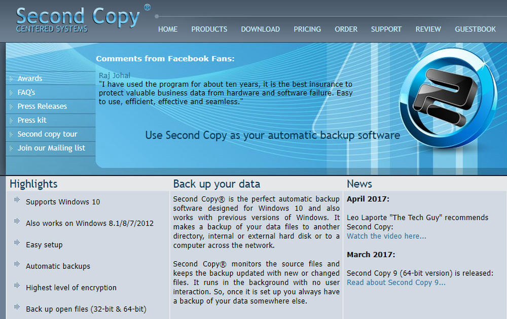Second Copy Screenshot 1