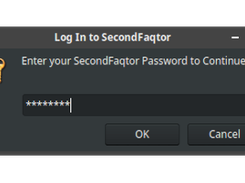 Secure your security with a password for SecondFaqtor.