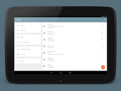 password list for tablet (landscape)