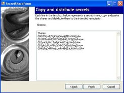 Copying and distributing a secret