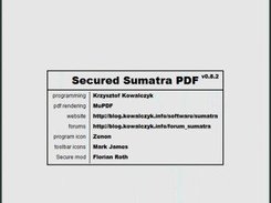 Secured Sumatra PDF Screenshot 1