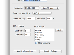 Time Generator Dialog