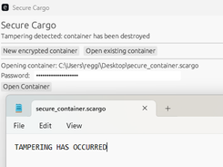 Someone modified this container file!