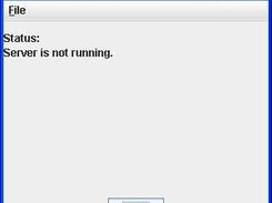 Server Not Running
