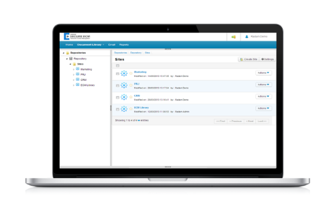 Secure ECM Screenshot 1