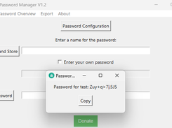 Generate and Store Password