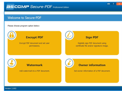 Secure-PDF Screenshot 2