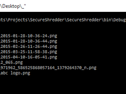 Sample running time output