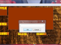 Secured Note Screenshot 1