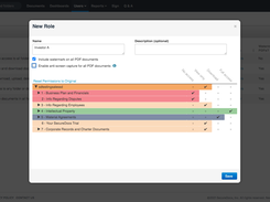 Permission-Based Roles - Control access to confidential company information with permission-based user roles to define full access, no access, view only, or download.