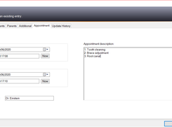 Setting an appointment