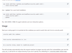 security-audit Screenshot 1