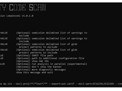 Security Code Scan Screenshot 1